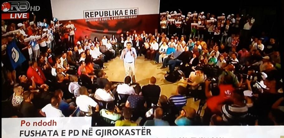 Basha hap fushatën në Gjirokastër, sjell të falat e Fugës për Roland Bejkon