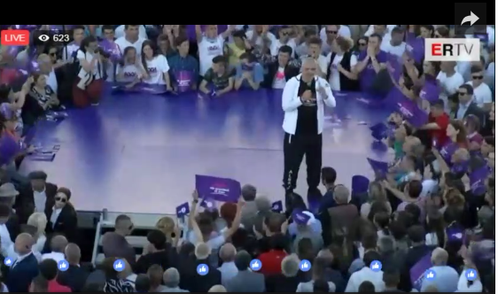 “Gafa” e Ramës me listën e kandidatëve të PD në Gjirokastër (VIDEO)