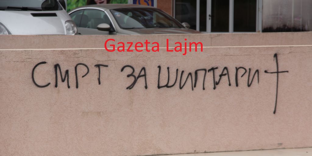 Maqedonasit me parulla fashiste: Vdekje për shqiptarët!