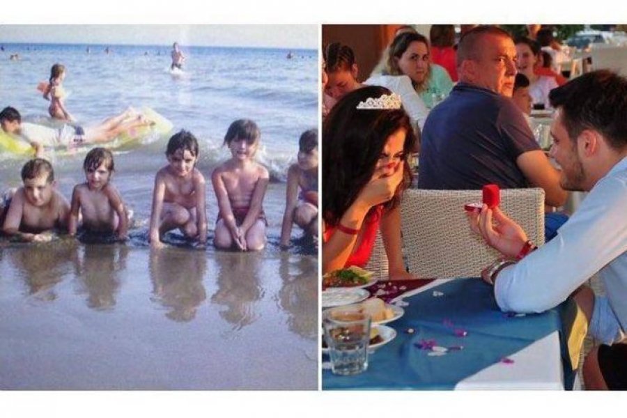 FOTO/ Kur dashuria është e shkruar: Historia e rrallë e shqiptares që ka pushtuar internetin