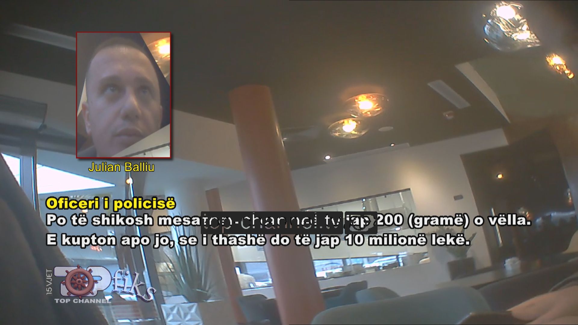 Ky është shefi i policisë i denoncuar në ‘Fiks Fare’. Bënte pazare për kokainën