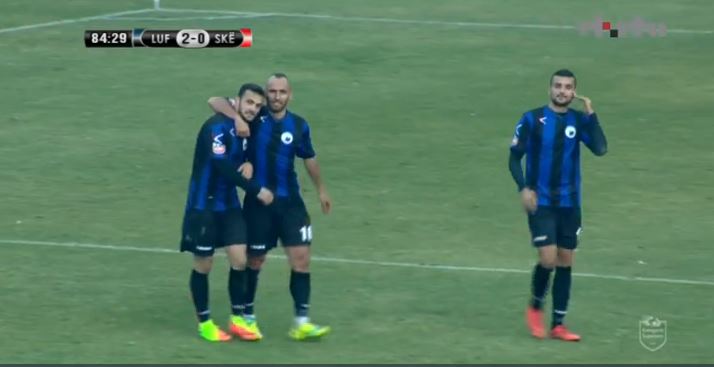 ‘Rilind’ Luftëtari, Abazaj shokon korçarët, shënon golin e dytë