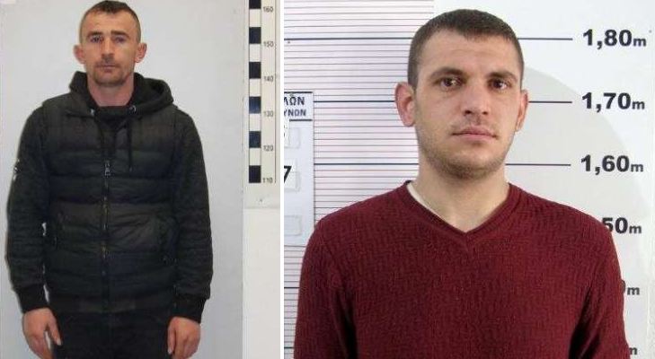 FOTO/ Këta janë dy shqiptarë që përdhunuan gruan greke në sy të nënës së saj