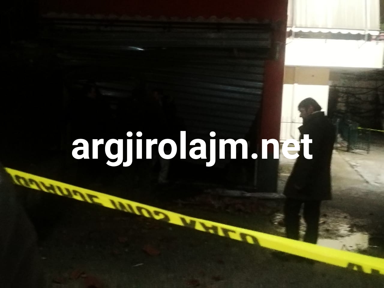 Tritoli në Gjirokastër, foto nga vendi i ngjarjes
