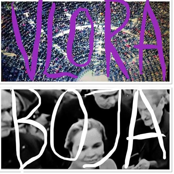 ‘Vlora dhe Boja’, shihni si tallet Rama me protestën e opozitës (FOTO)