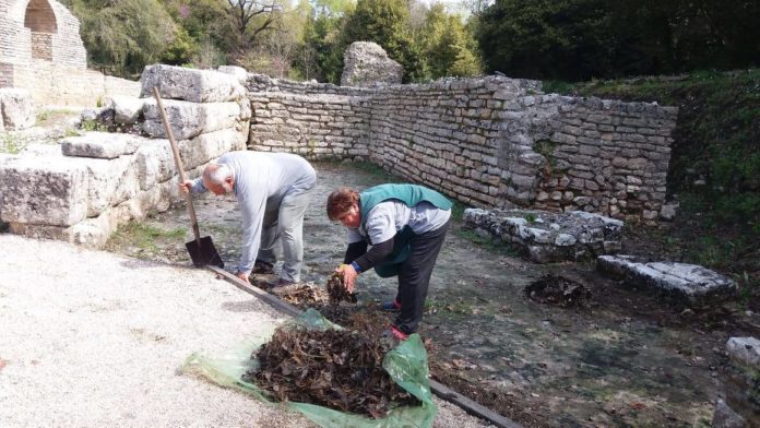 Sezoni turistik, mirëmbajtje monumenteve të kulturës në Parkun Arkeologjik të Butrintit