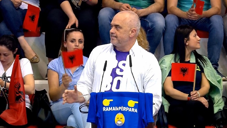 PS nis fushatën, Rama mesazh të fortë opozitës:  Kush pengon zgjedhjet duhet të mendojë dy herë para se ti bjerë me kokë gurit themelor