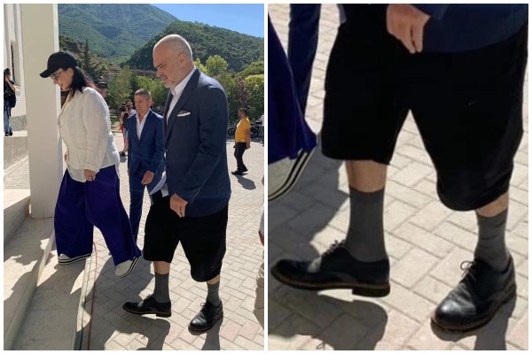 Voton Edi Rama, por shihni çfarë ka veshur (FOTO)