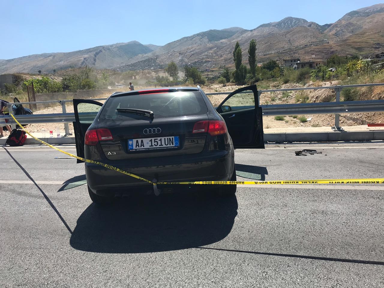 Pamje nga aksidenti në Gjirokastër, ja nga janë 8 personat e plagosur (VIDEO)