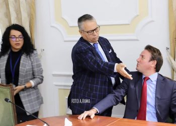 I zuri vendin në Kuvend, Bashkim Fino “sherr” me deputetin e LSI-së