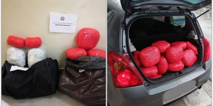 Pako të kuqe me kanabis, kapet shqiptari në Igumenicë