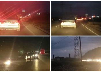 Frika nga tërmeti, shihni si po largohen njerëzit nga Tirana (VIDEO)