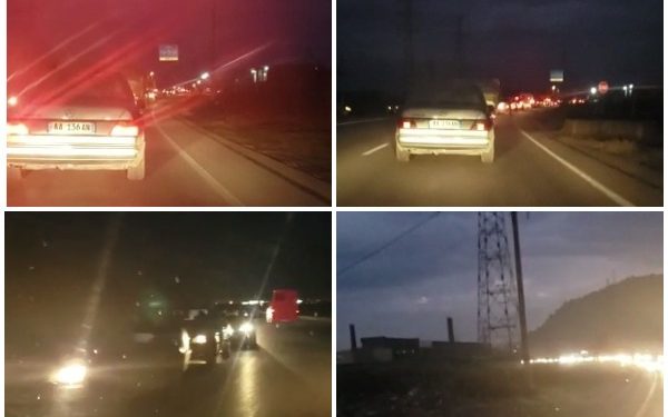 Frika nga tërmeti, shihni si po largohen njerëzit nga Tirana (VIDEO)