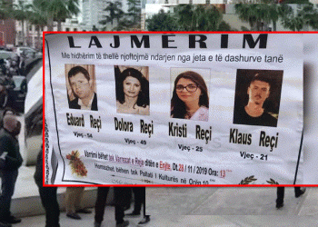 U shuan të katërt pas tërmetit, familja Reçi përcillet për në banesën e fundit (FOTO)