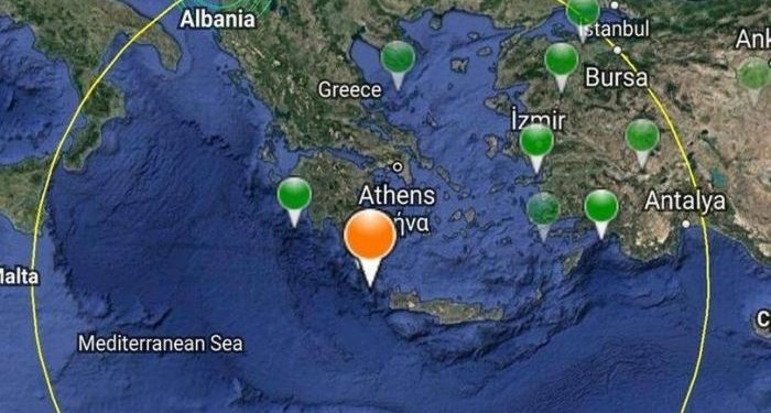 Tërmet i fuqishëm në Greqi, dridhet edhe jugu i Shqipërisë