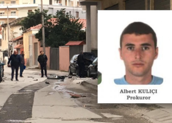 Shpërthim me tritol makinës së prokurorit (VIDEO)