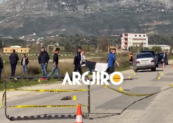 Aksidenti me vdekje në Sarandë, foto nga vendi i ngjarjes