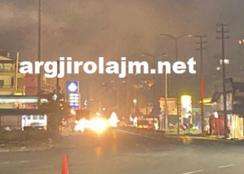 Tronditet Gjirokastra, shpërthim i fuqishëm tek nënstacioni elektrik (Pamje ekskluzive)