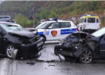 INSTAT: Aksidentet rrugore ulen me 12.8% në krahasim me një vit më parë