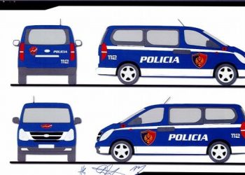 Hapet tenderi, makinat e policisë me pamje të re