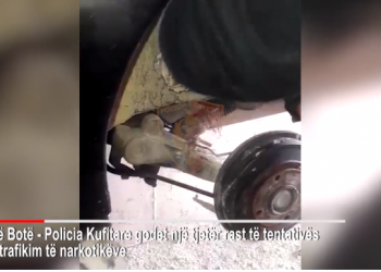 Shihni ku ishte fshehur droga e kapur në Qafë Botë (VIDEO)