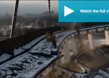 Shembet stadiumi, humb jetën punëtori 29-vjeçar (Video tronditëse)