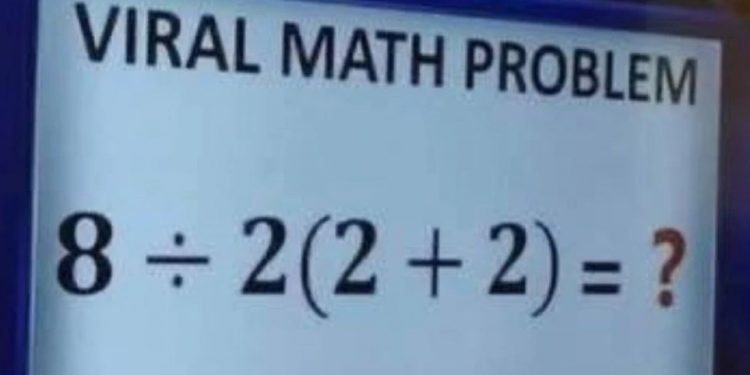 Ushtrimi që po çmend rrjetin. Gjeni përgjigjen e saktë