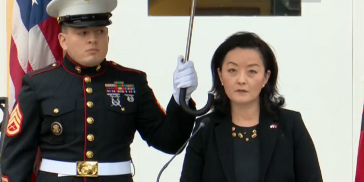 Ambasadorja e re e SHBA mban fjalën e parë në Tiranë: Amerika ngriti zërin për Shqipërinë, kur askush nuk e bëri…