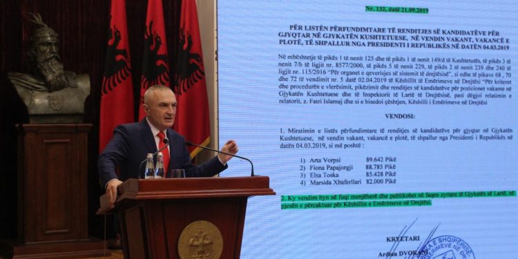 ‘Shpërthen’ Ilir Meta: Organizata mafioze e rilindjes po rrëmben anëtarët e Gjykatës Kushtetuese