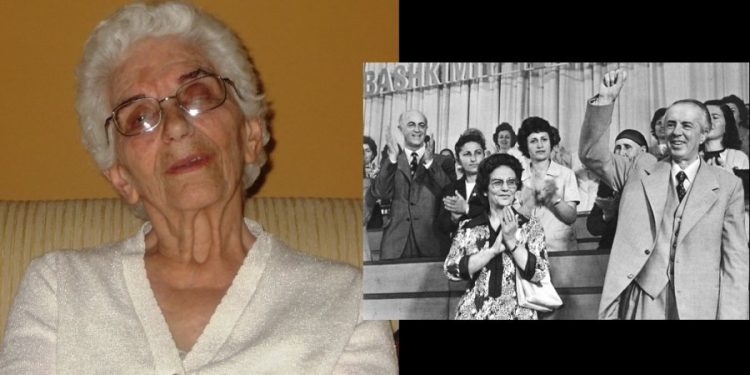 Pas Nexhmije Hoxhës ndërron jetë edhe Vito Kapo, ish-sekretare e Partisë Komuniste në Gjirokastër