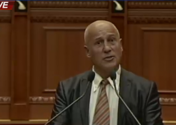 Busti i Vasil Shahinit në Dervician/ Deputeti i opozitës: Ca të huaj po ngrenë lapidare për kriminelët