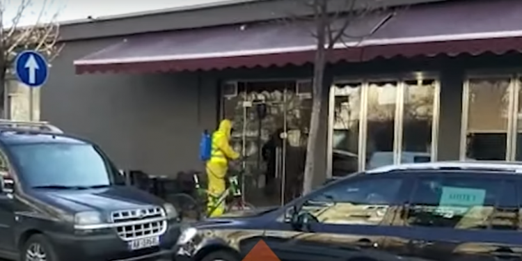 ISHP dezinfekton zonën ku kanë qëndruar babë e bir, të prekur nga Koronavirusi
