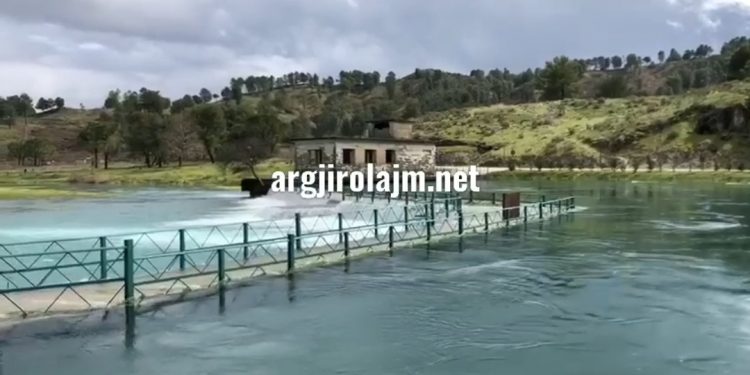 Reshjet në Gjirokastër, Viroi rrezikon të dalë nga shtrati (VIDEO)