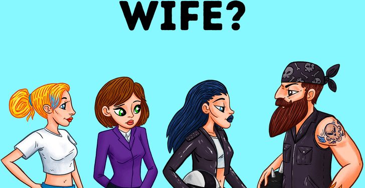 Përdorni logjikën dhe gjeni se cila është gruaja e tij