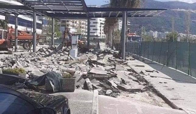 Çudira shqiptare, në Vlorë prishet Lungomare për të ndërtuar karburant (FOTO)