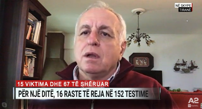 Tritan Shehu flet nga karantina: Përhapja në terren e koronavirusit është me gjerë (VIDEO)