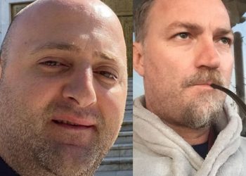 Dy aktorët Ledio Lako dhe Gent Hazizi, përleshen me grushta me njëri-tjetrin në mes të Tiranës