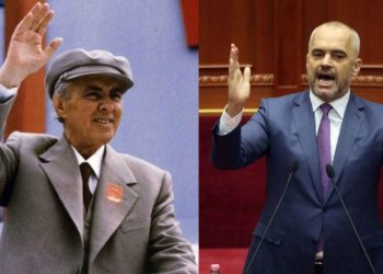 ‘Na u bëre si Enveri!’/ Rama i përgjigjet të riut: Ouuu?! Po ku e njeh ti? Unë s’iu lë të vdisni nga budallallëku