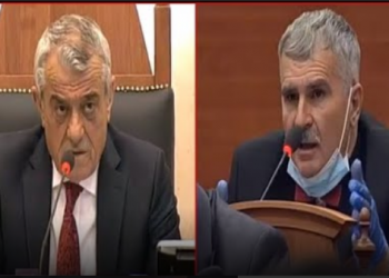 “Nuk jam i dashuri yt”, Kujtim Gjuzi përplaset me Ruçin, kreu i Kuvendit: Pusho se të nxjerr nga salla