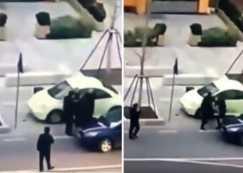 Berisha publikon pamjet e rënda, polici godet me kokë qytetarin (VIDEO)