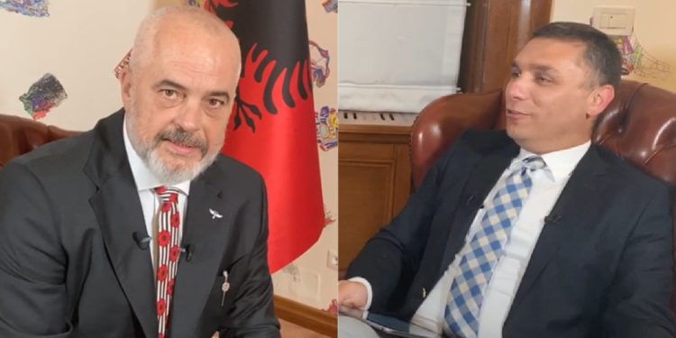 “Ndjesë po na ra rrufeja…”, ja çfarë i ndodhi Ramës gjatë intervistës (VIDEO)