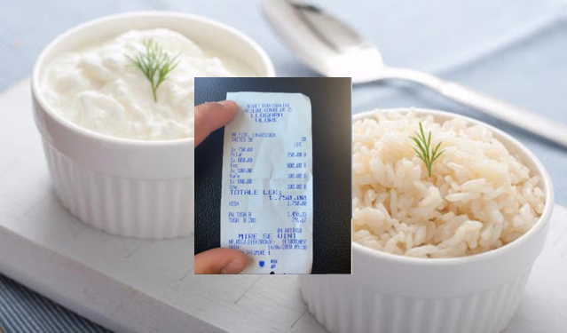 ‘Çmenden’ çmimet në jug, një pilaf dhe kos në Llogara kushton mbi 15 mijë lekë të vjetra (Fatura)