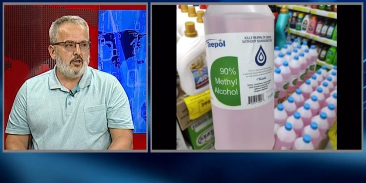 Denoncimi i ekspertit: Në marketet shqiptare shitet një dizinfektant anti-covid vdekjeprurës