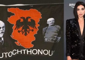 BBC: Dua Lipa ndez polemika me publikimin e hartës së “Shqipërisë së Madhe” në Twitter