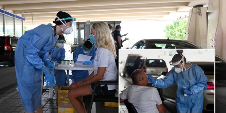 50 raste të reja me Covid në Greqi