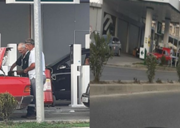 Karburanti ofron naftë falas, radhë automjetesh në Gjirokastër (VIDEO)