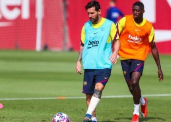 Messi stërvitet, shuan dyshimet për ndeshjen ndaj Bayernit