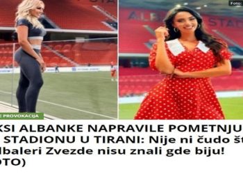 Loja e dobët e Crvena Zvezda? Në Serbi “fajësojnë” gazetaret bukuroshe