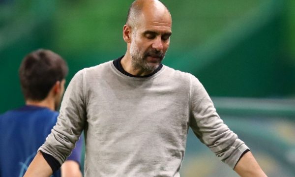 Guardiola shpjegon pse e bëri ndryshimin taktik që ia humbi ndeshjen me Lyonin