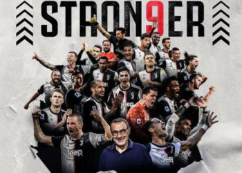 Juve ngre sot trofeun, ja sa arkëton ekipi i Sarrit